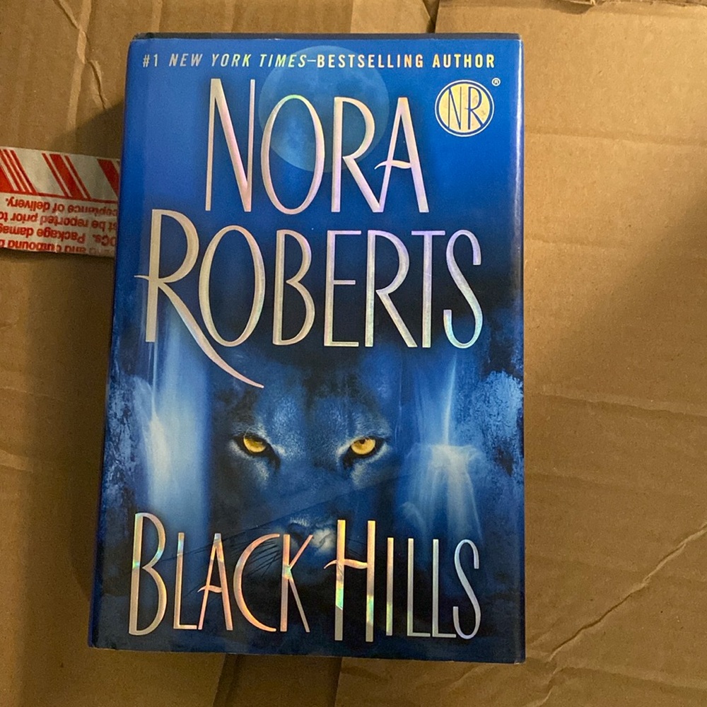 Nora Roberts - Black Hills 
Hard Cover Book